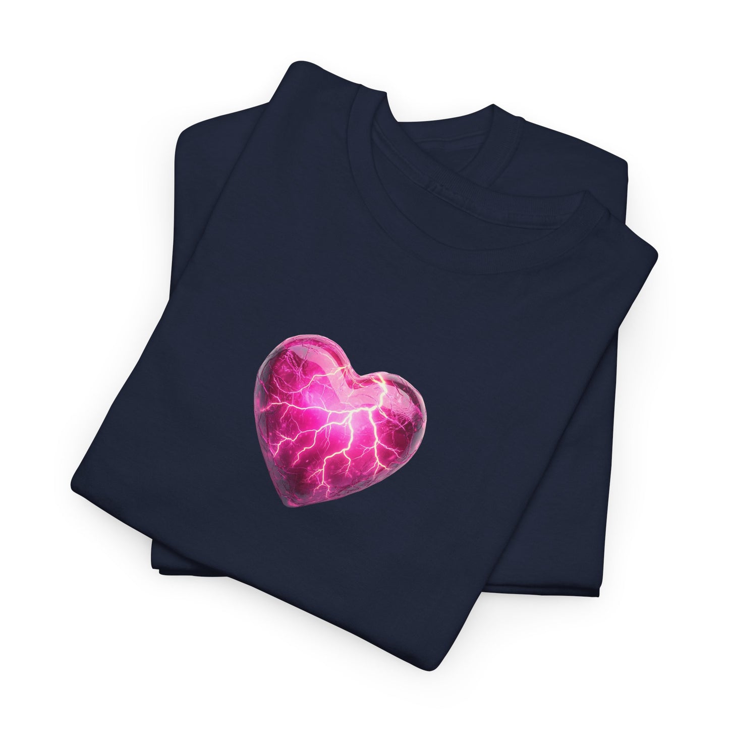 Lightning Heart T Shirt