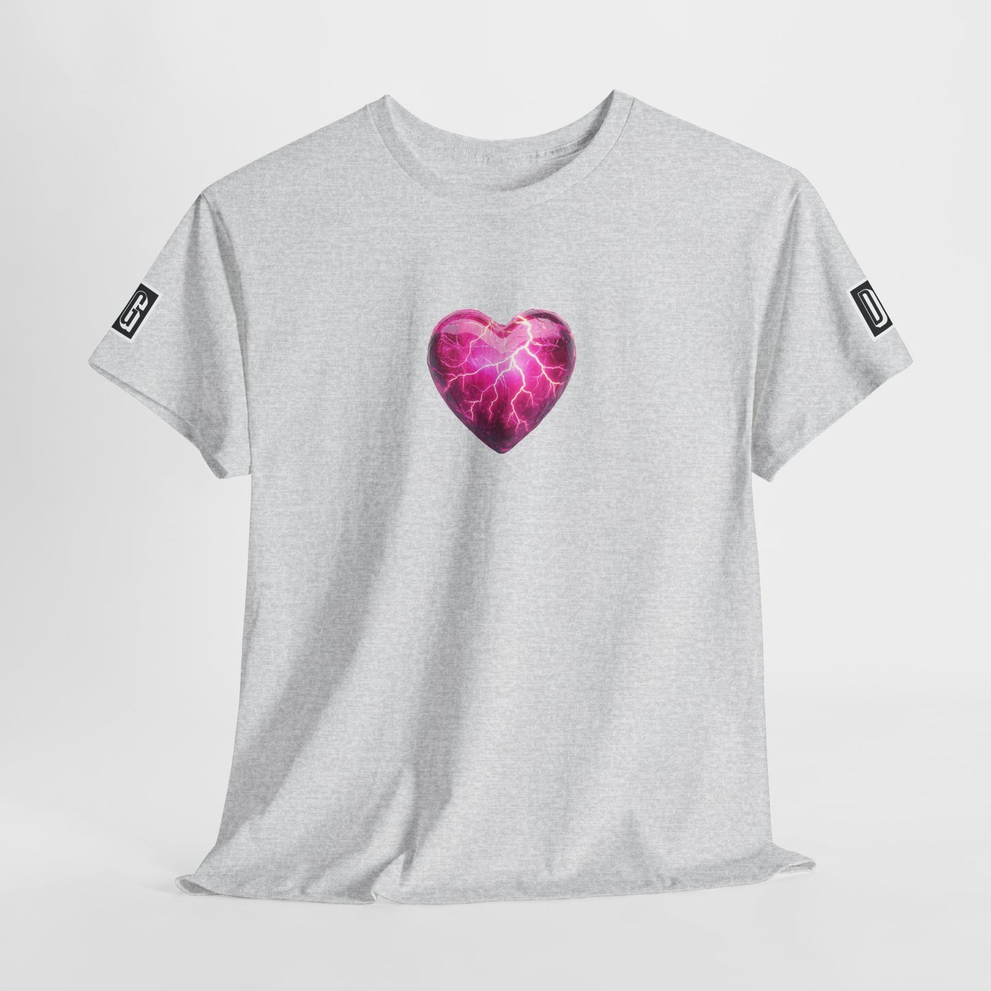 Lightning Heart T Shirt