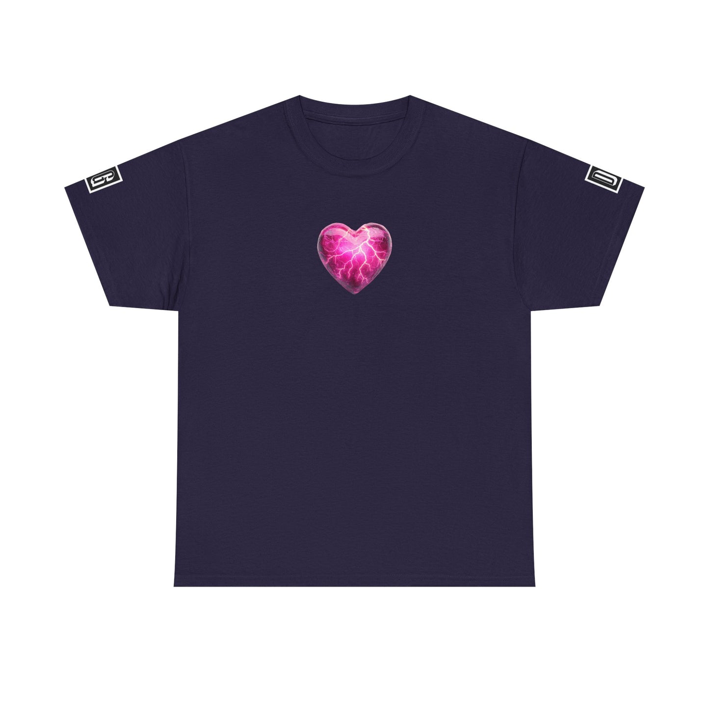 Lightning Heart T Shirt