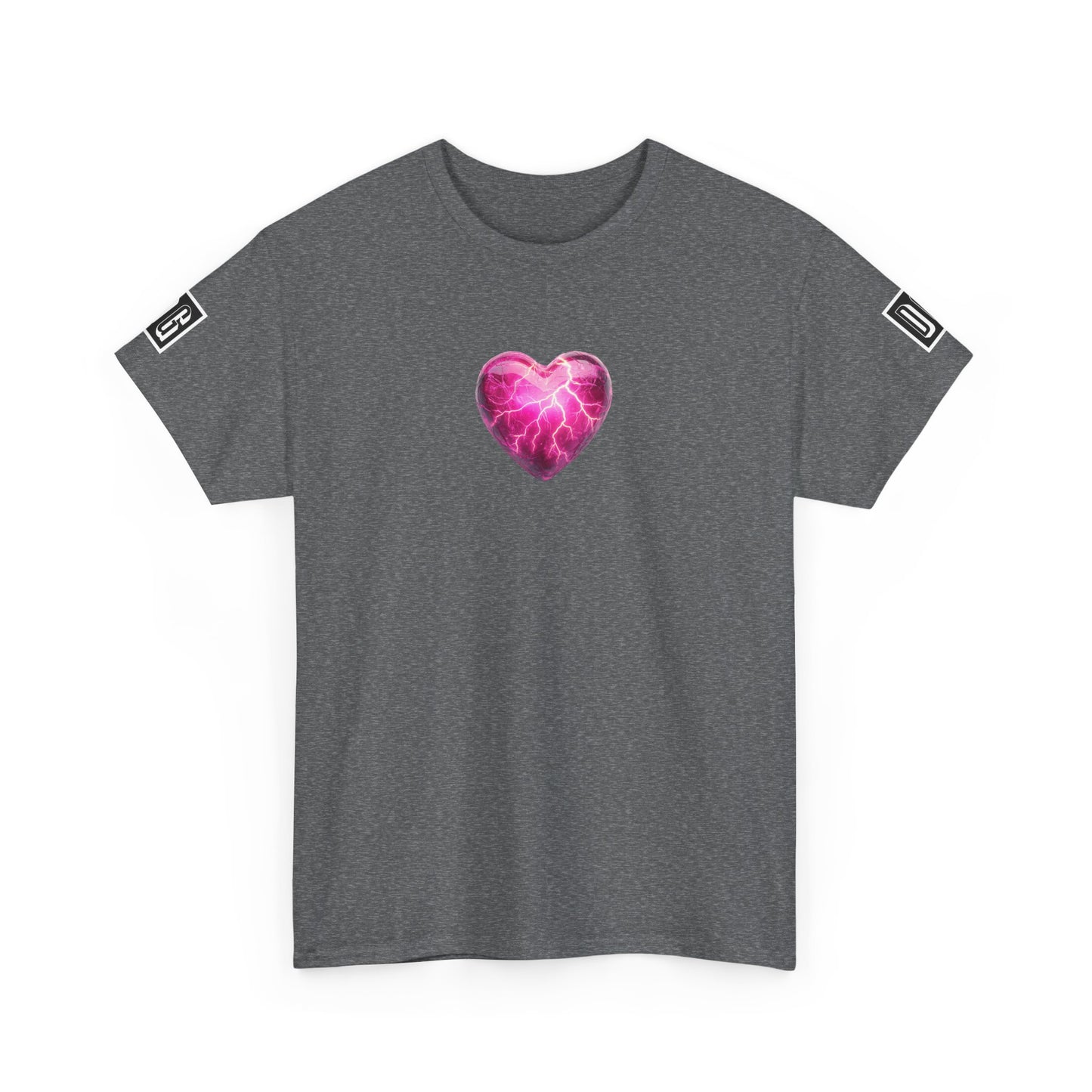 Lightning Heart T Shirt