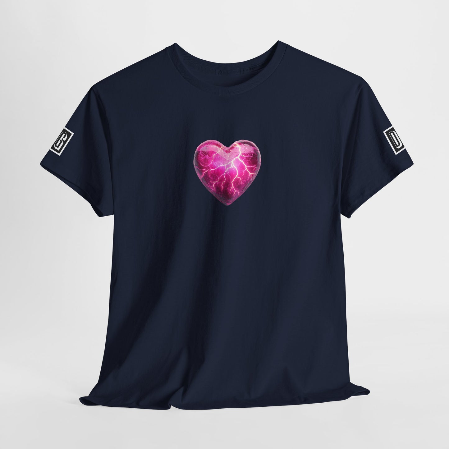 Lightning Heart T Shirt
