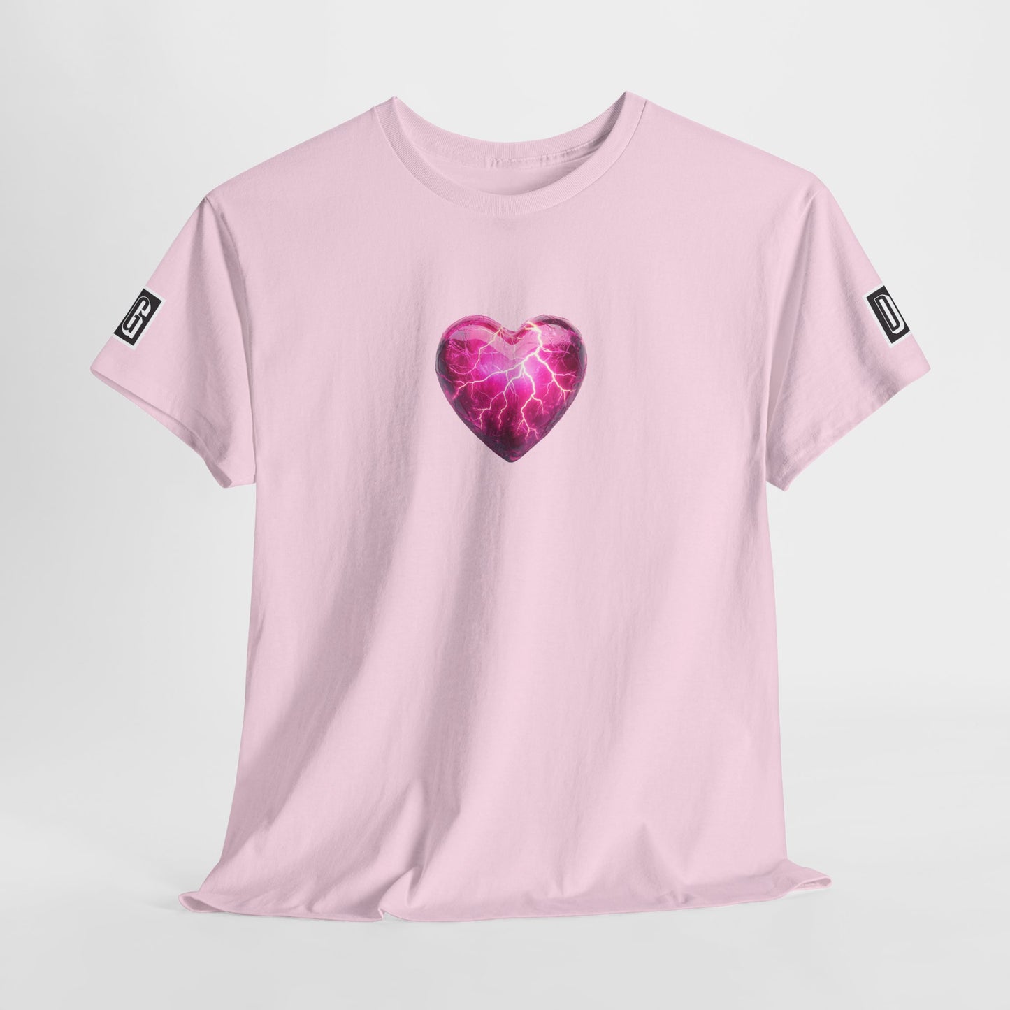 Lightning Heart T Shirt