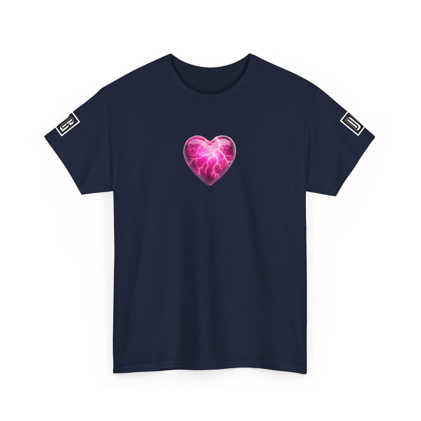 Lightning Heart T Shirt