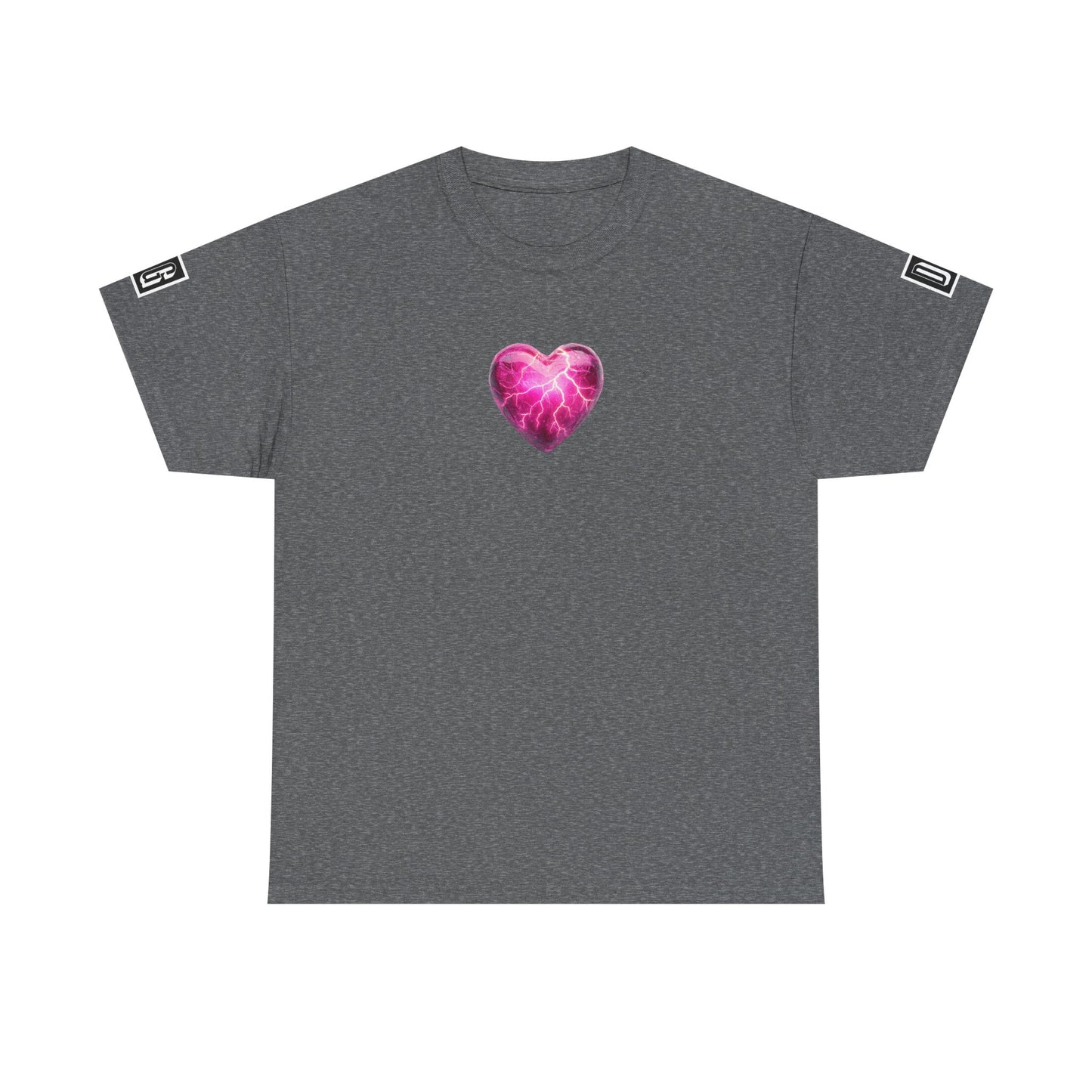 Lightning Heart T Shirt