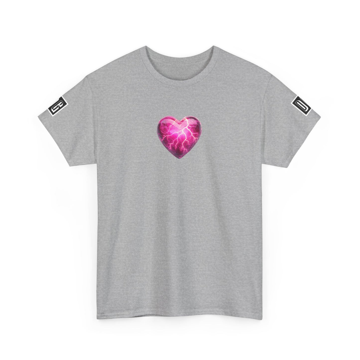 Lightning Heart T Shirt