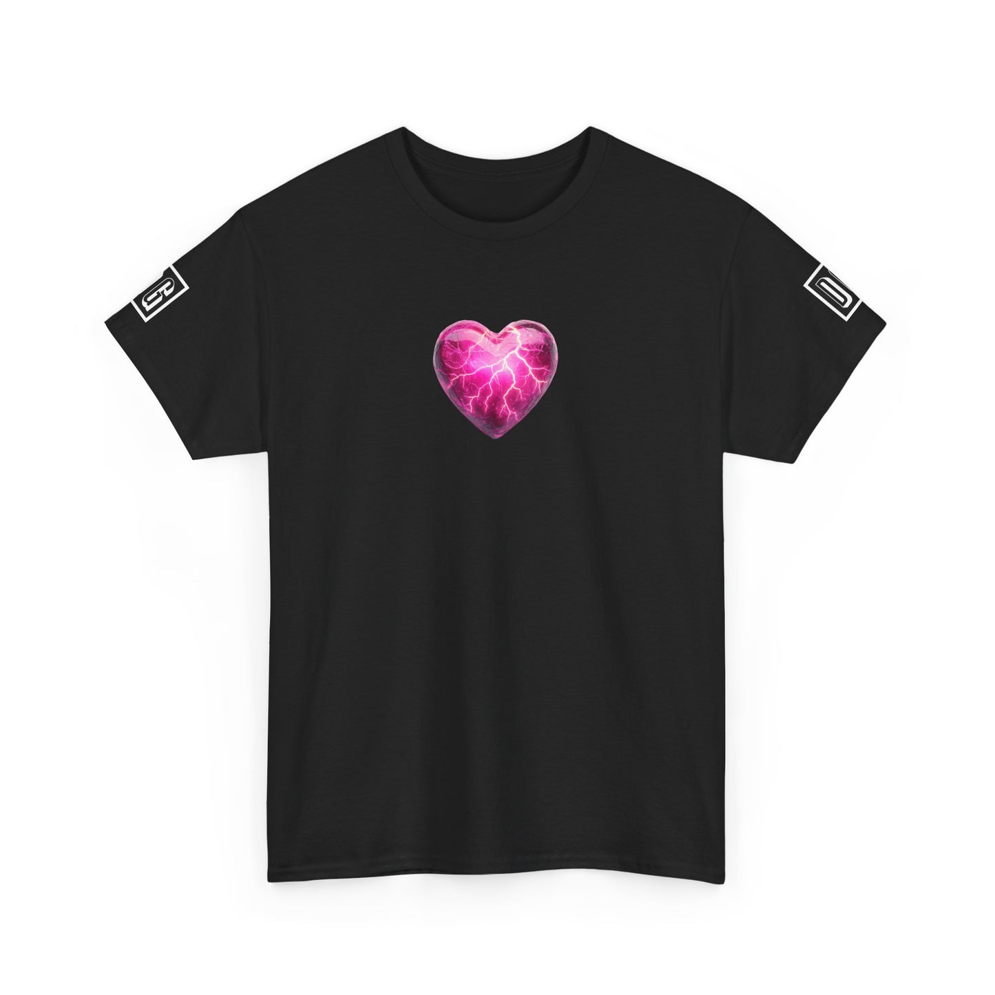 Lightning Heart T Shirt