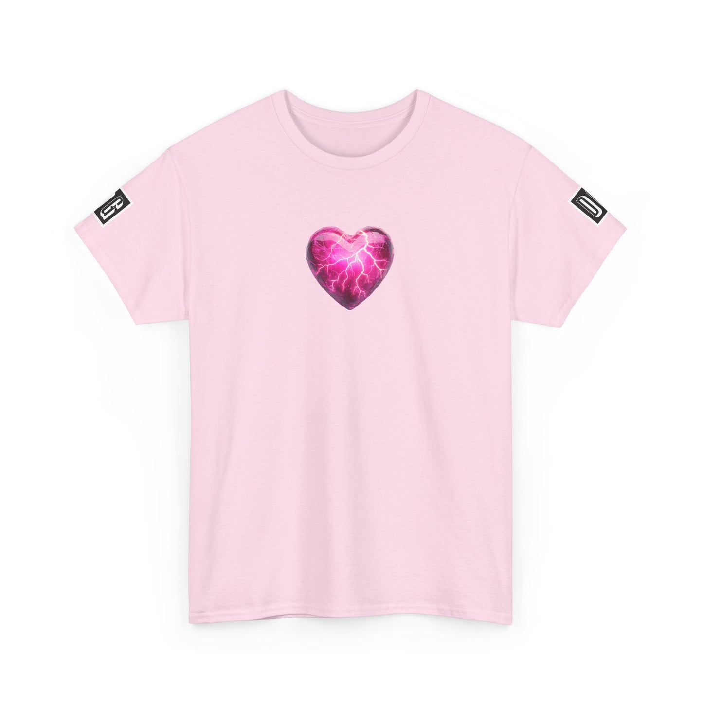 Lightning Heart T Shirt