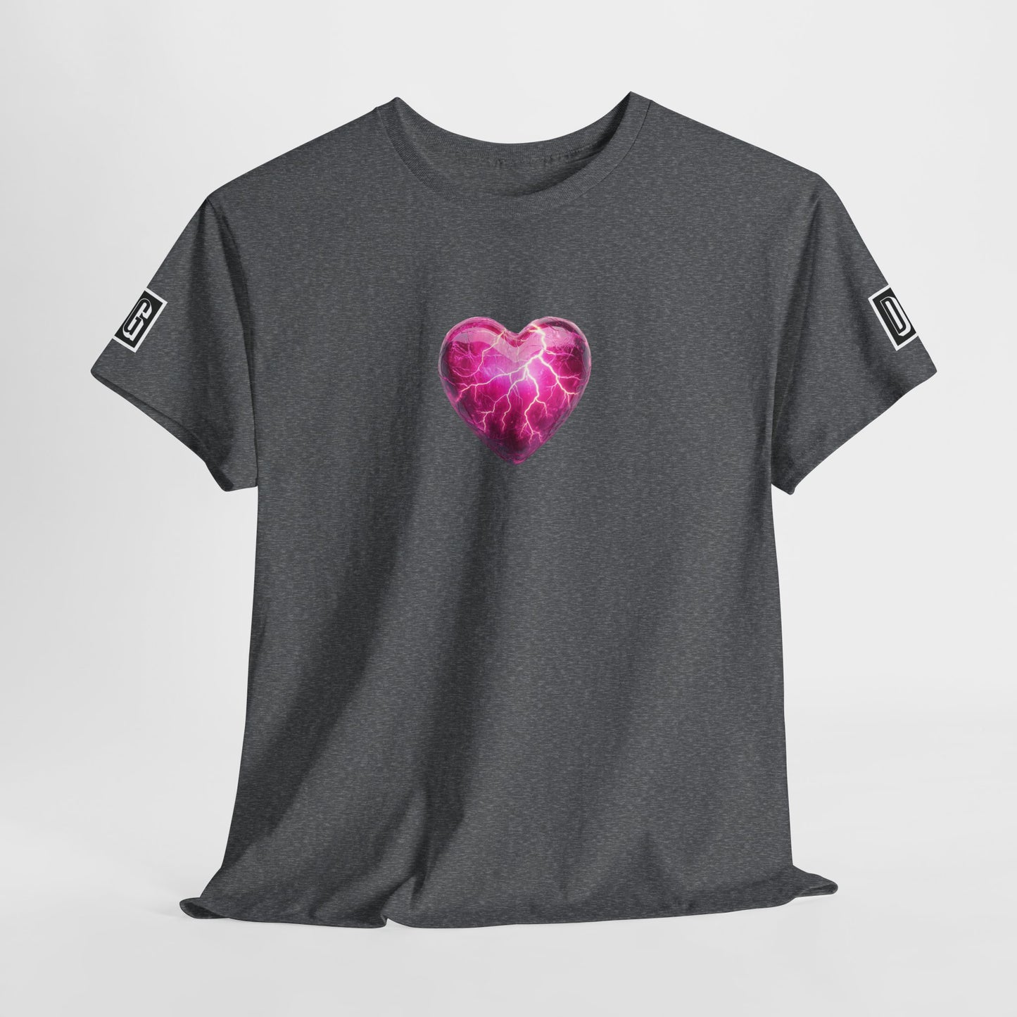 Lightning Heart T Shirt