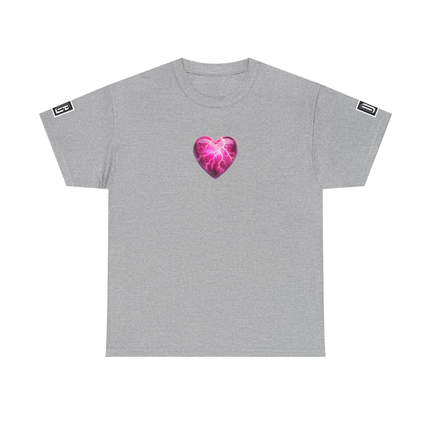 Lightning Heart T Shirt