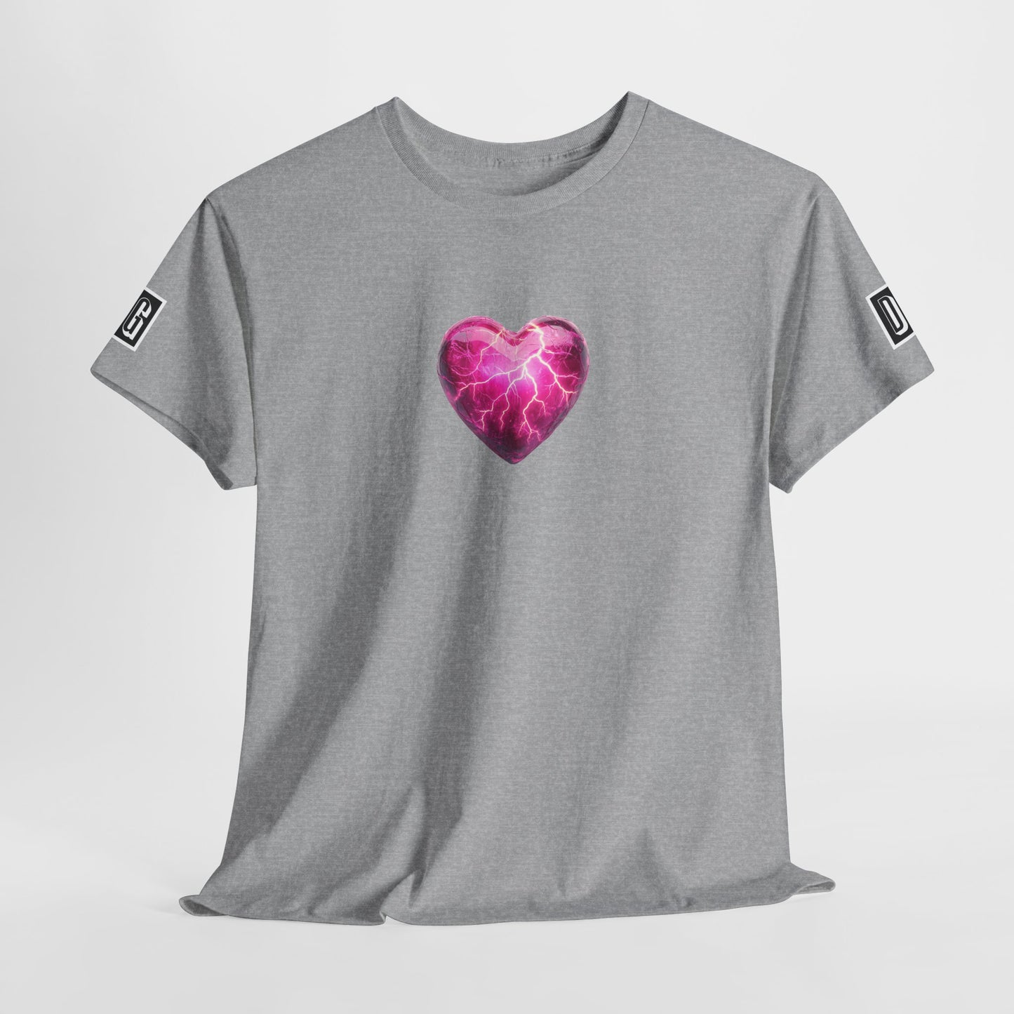 Lightning Heart T Shirt