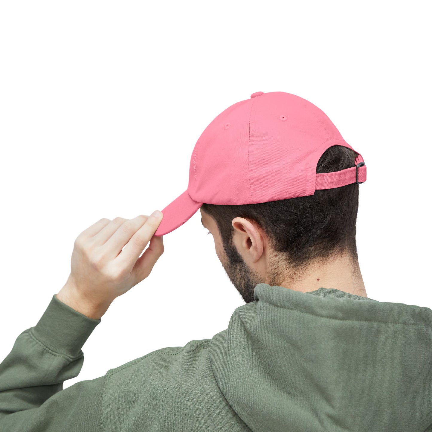 Lightning Heart Distressed Unisex Cap