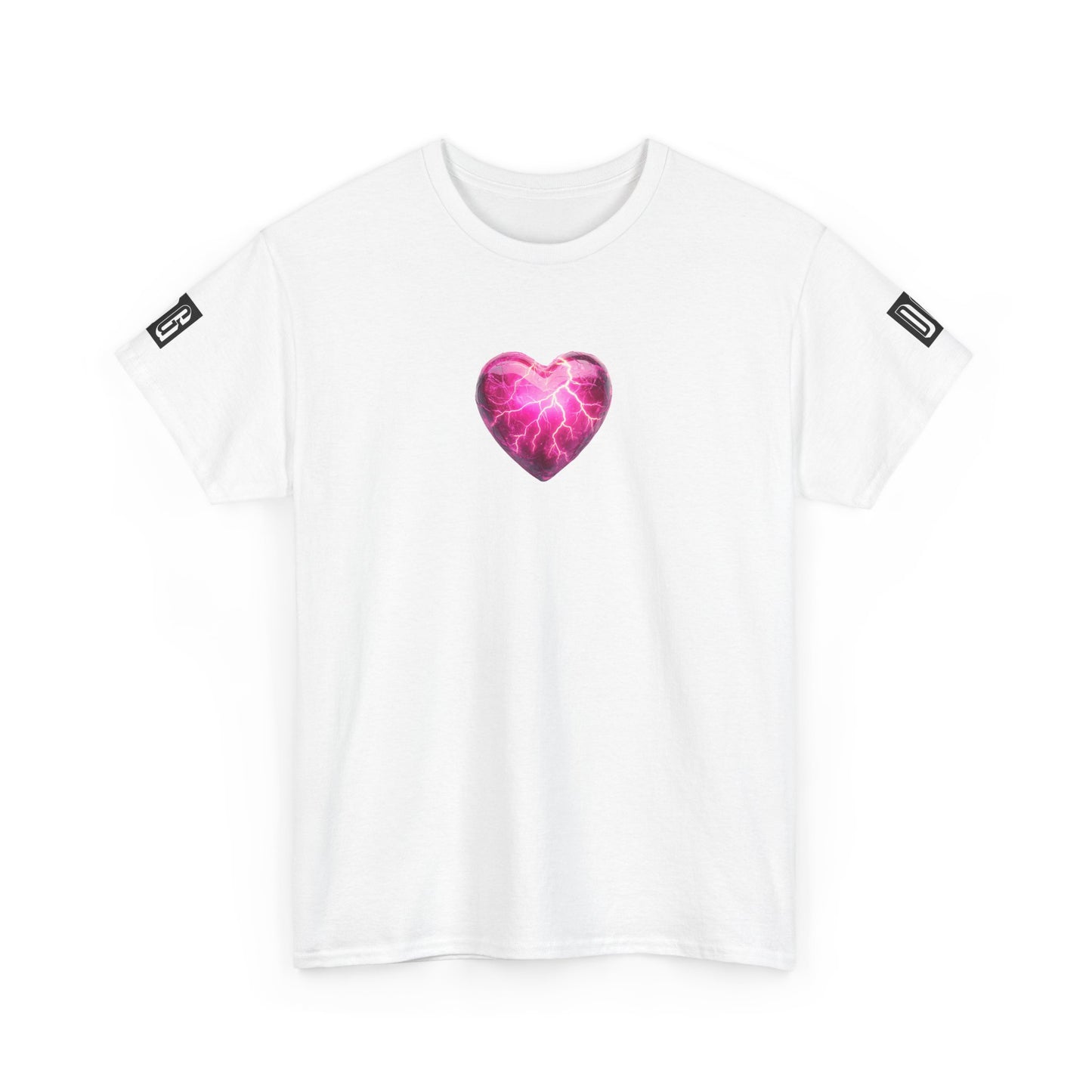 Lightning Heart T Shirt