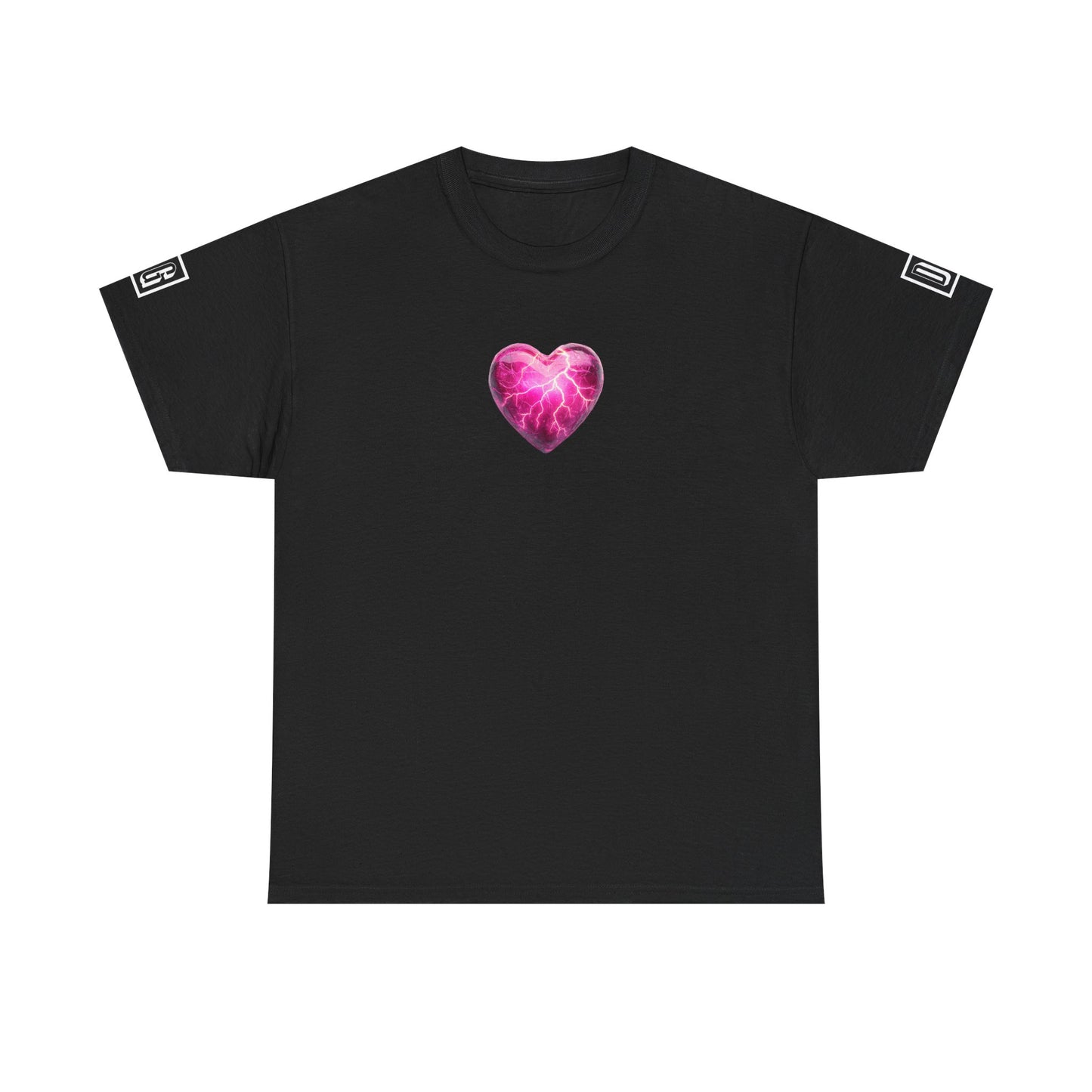 Lightning Heart T Shirt