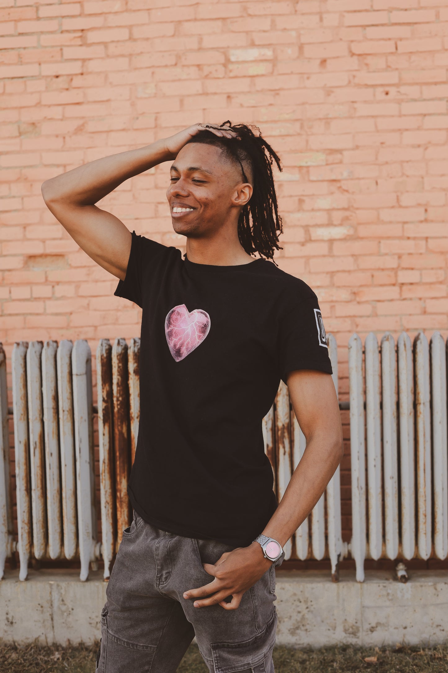 Lightning Heart T Shirt