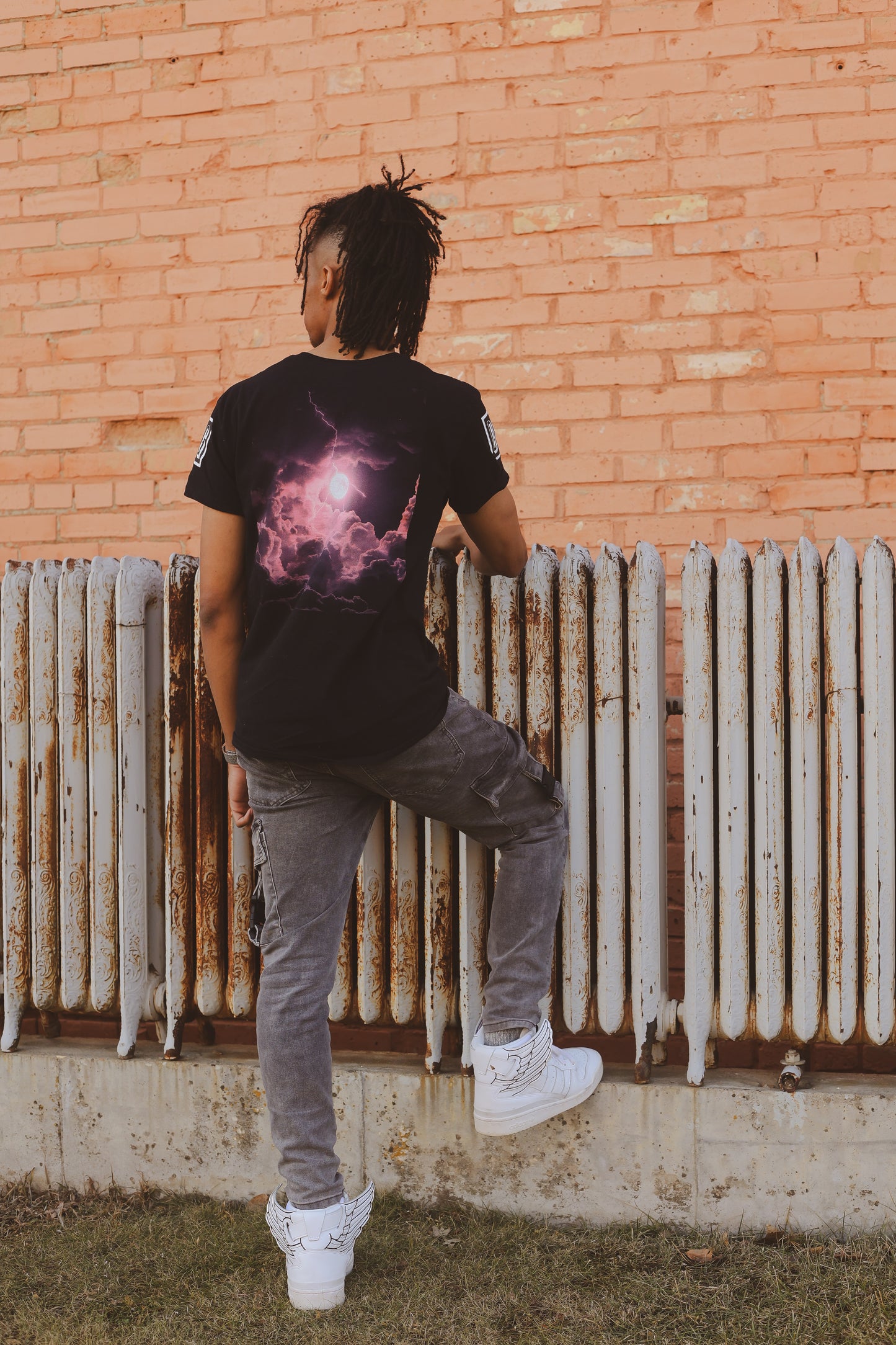 Lightning Heart T Shirt