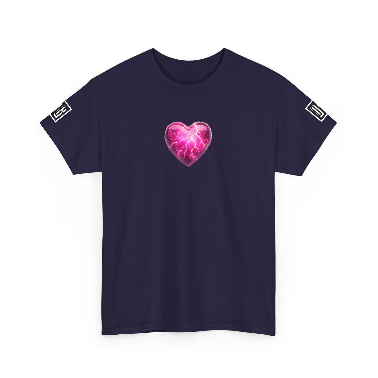 Lightning Heart T Shirt