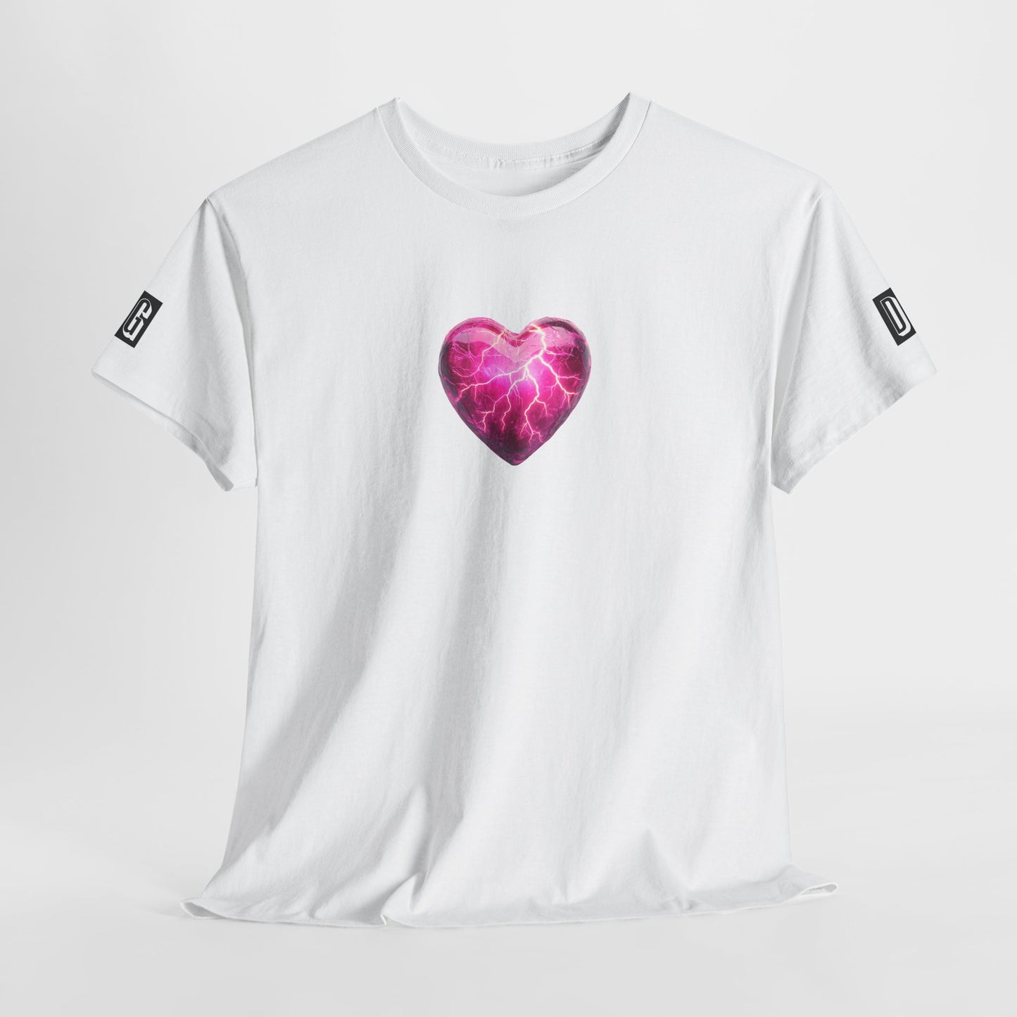 Lightning Heart T Shirt
