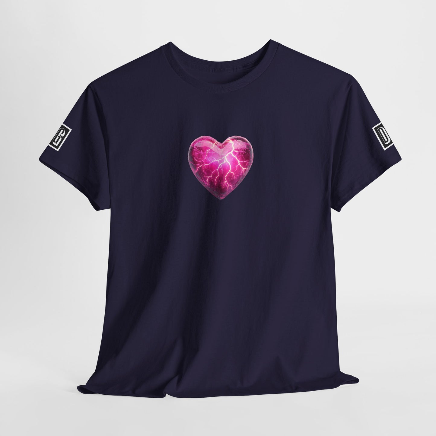 Lightning Heart T Shirt