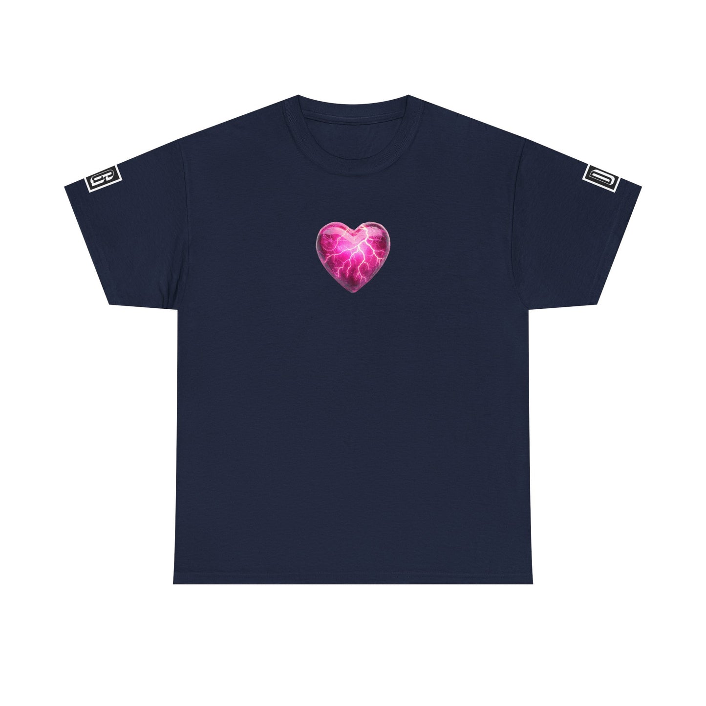 Lightning Heart T Shirt