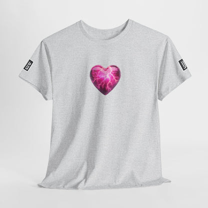 Lightning Heart T Shirt