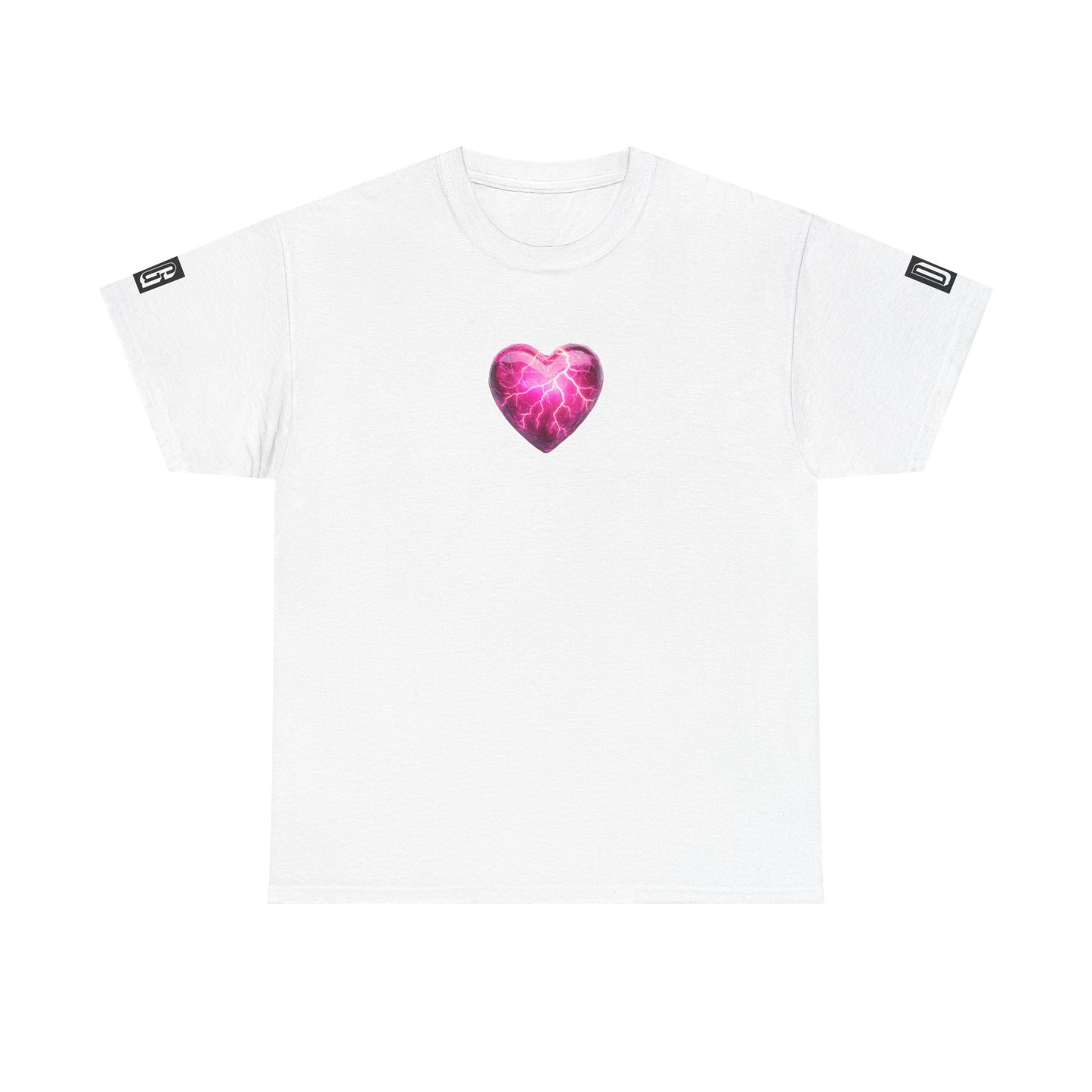 Lightning Heart T Shirt