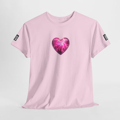 Lightning Heart T Shirt