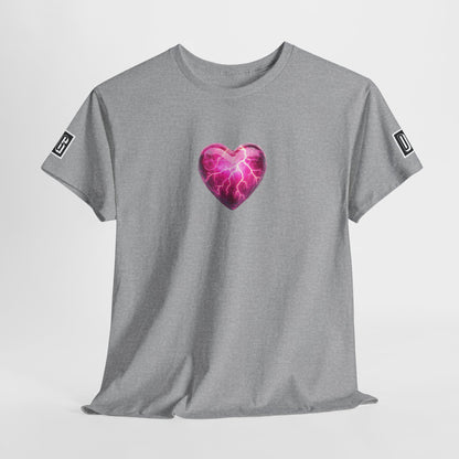 Lightning Heart T Shirt