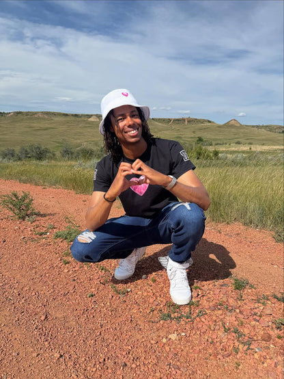 Lightning Heart Bucket Hat