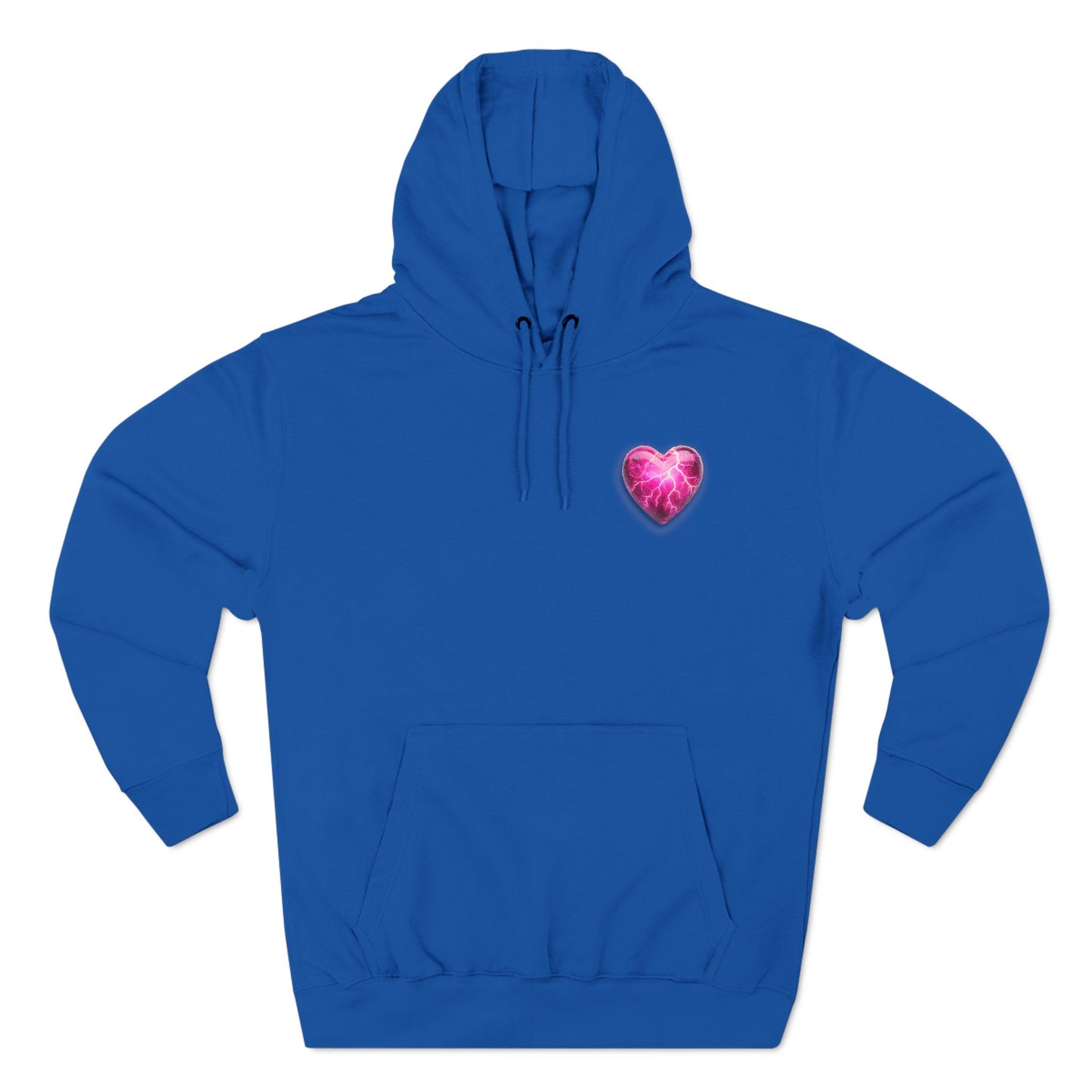 DG Fleece Pink Heart Hoodie