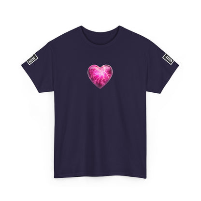 Lightning Heart T Shirt