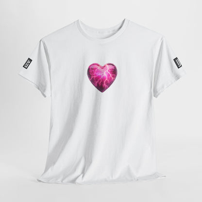 Lightning Heart T Shirt