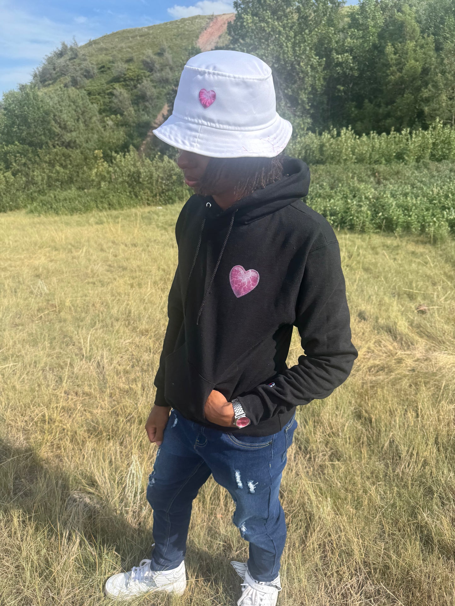 Champion Lightning Heart Hoodie - Limited Edition